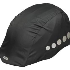 Abus Regenhoes helm zwart uni