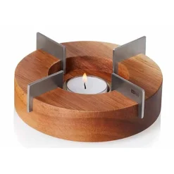 Ad Hoc Tuto Warmhouder D14,5xh5,5cm Acacia