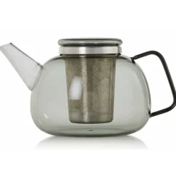 Ad Hoc Yuna Theekan 1,6l Grijs Met Filter H14cm