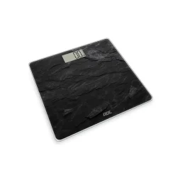 ADE Digitale Personenweegschaal Amina Slate Black 30x30cm- Incl. 2x Aaa- Lcd Displa