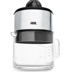 ADE Elektrische Fruitpers - 2 Maten Glazen Karaf 1l Met Deksel