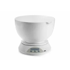 ADE Keukenweegschaal Angelina Met Bowl 24,2x22,6xh17cm Incl. 1x Cr2032