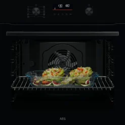 AEG NBU5P40SK 5000 SurroundCook Heteluchtoven met pyrolysereiniging