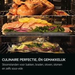 AEG TP8SB73FAB 8000 MealAssist met SteamPro - Combi stoomoven