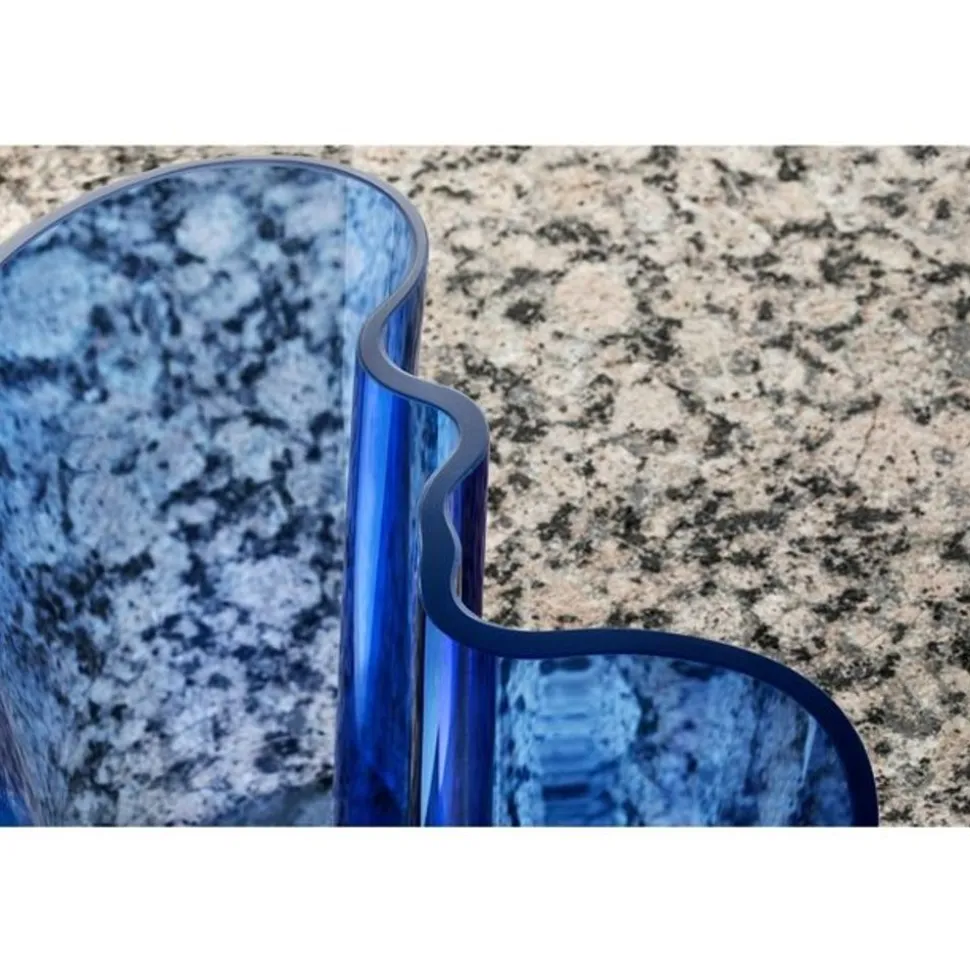 Alvar Aalto Collection Vaas 160mm ultramarijn blauw