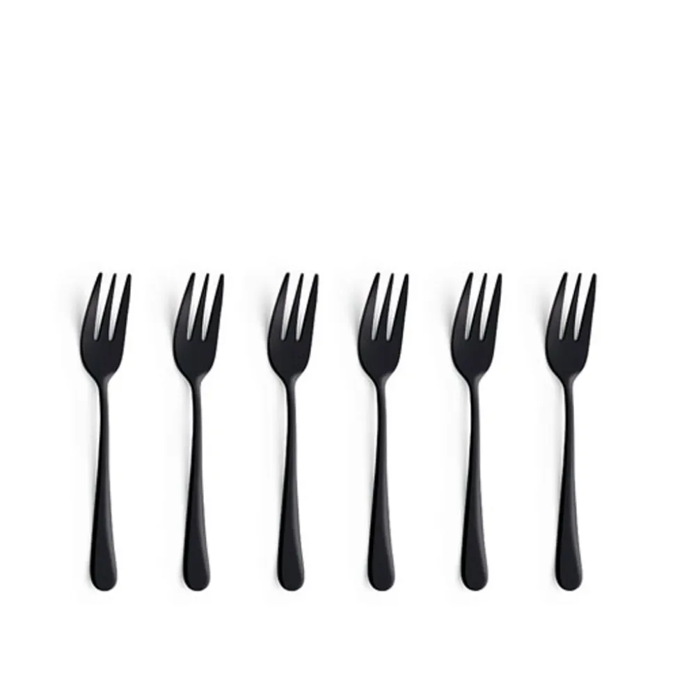 Amefa Austin Vintage Black Gebakvorken Set6