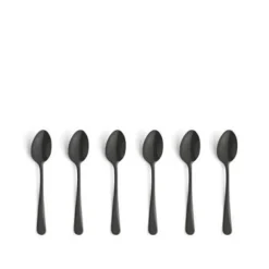 Amefa Austin Vintage Black Koffielepels Set6