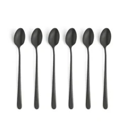Amefa Austin Vintage Black Icetealepel Set6