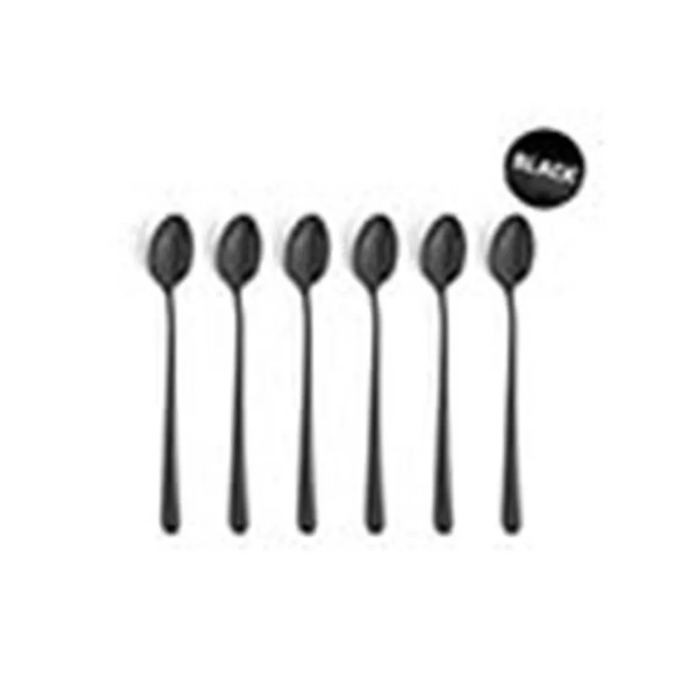 Amefa Austin Vintage Black Icetealepel Set6