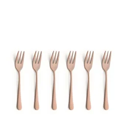 Amefa Austin Vintage Copper Gebakvorken Set6