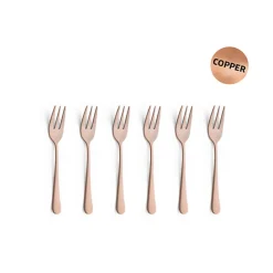 Amefa Austin Vintage Copper Gebakvorken Set6
