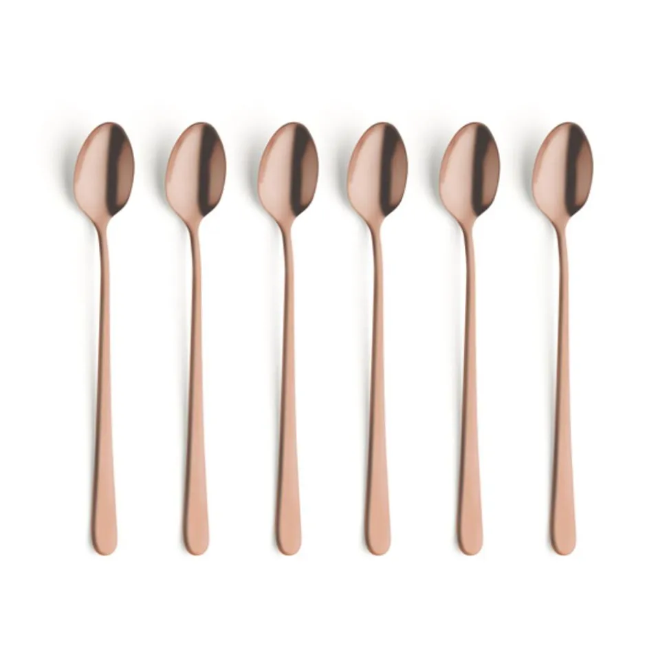 Amefa Austin Vintage Copper Icetealepel Set6