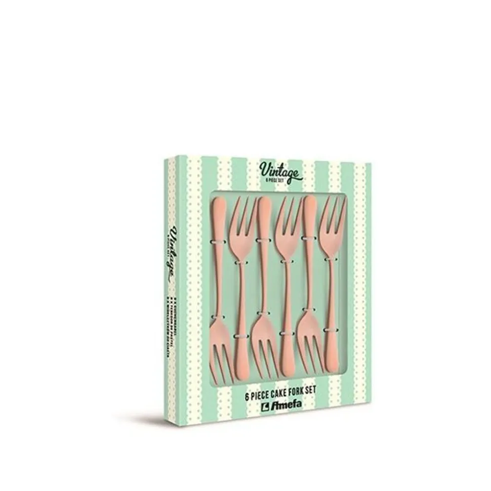 Amefa Austin Vintage Gold Icetealepel Set6