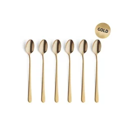 Amefa Austin Vintage Gold Icetealepel Set6