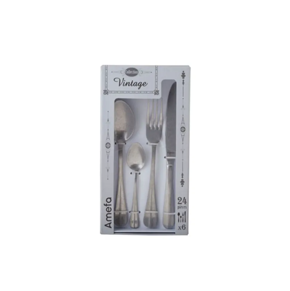 Amefa Baguette Vintage Bestekset 24delig