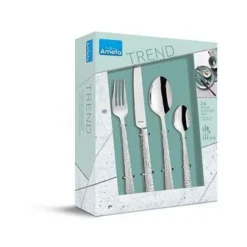 Amefa Felicity Gehamerd bestekset 24delig