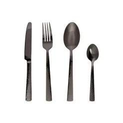 Amefa Felicity Gehamerd Bestekset 24 Delig Zwart
