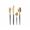 Amefa Soprano Black-gold Bestekset 16pcs