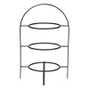 Asa à table ligne noire etagere 3-laags 36,5 cm zwart