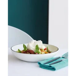 Asa à table ligne noire pastabord D22cm