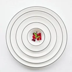 Asa à table ligne noire schaal ø 9 cm