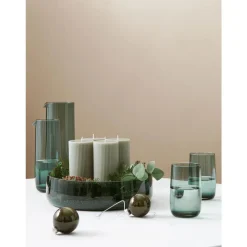 Asa Ajana serveerkom Glas D30cm H8cm Green