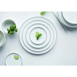 Asa DINNER PLATE  -OCO- D 32 CM WITH BLACK RIM