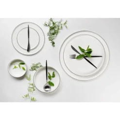 Asa DINNER PLATE  -OCO- D 32 CM WITH BLACK RIM