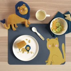 Asa Kids Placemat Lederlook 46x33cm Leo Lion