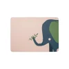 Asa Kids Placemat lederlook 46x33cm Emma Elephant