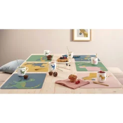 Asa Kids Placemat lederlook 46x33cmm Koala Konrad
