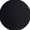 Asa Leather Optic Fine Placemat Rond 38cm Black
