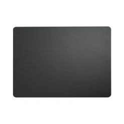 Asa Placemat lederlook 46x33cm Basalt