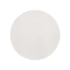 Asa Placemat rond lederloook D3!cm White