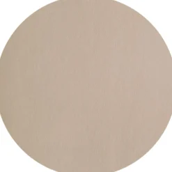 Asa Placemat Rond lederlook D38cm Stone