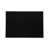 Asa Placemat Vegan leather 46x33cm Black