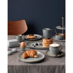 Asa Saisons Cappuccinokop met schotel D9cm H7,5cm 0,23L Denim