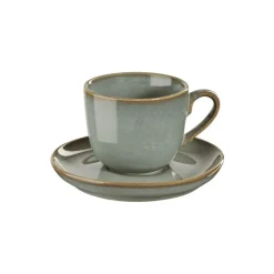 Asa Saisons Cappuccinokop met schotel D9cm H7,5cm 0,23L Eucalyptus