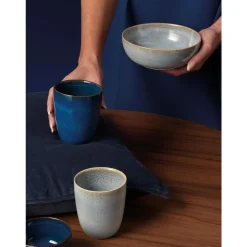 Asa Saisons serveerschaal D15cm H5cm0,35L Denim