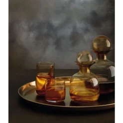 Asa Sarabi longdrink D8cm H13cm 0,4L Amber