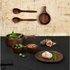 Asa Serveerschaal hout D15cm H2cm Acacia