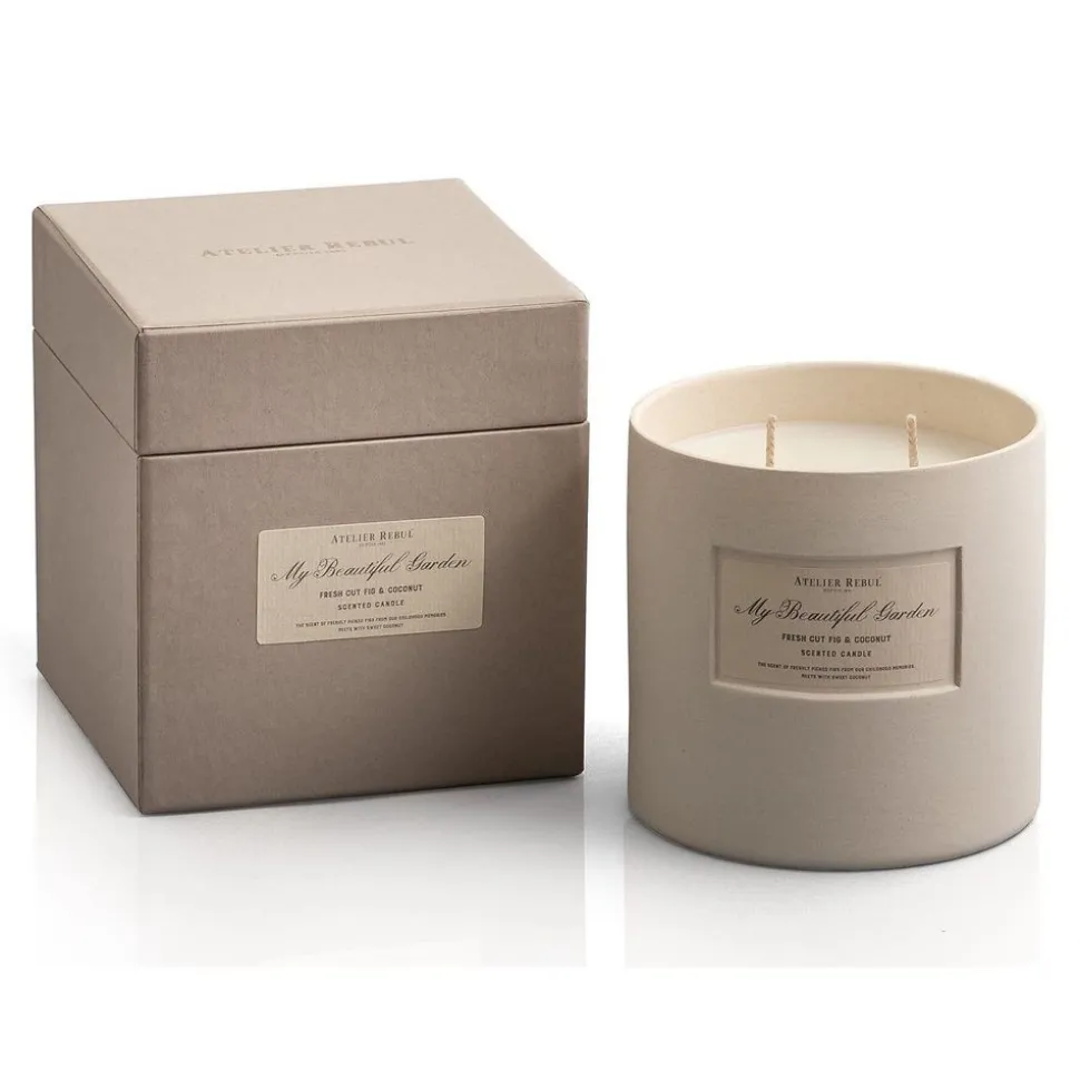 Atelier Rebul Fresh Cut Geurkaars Fig & Coconut 600g