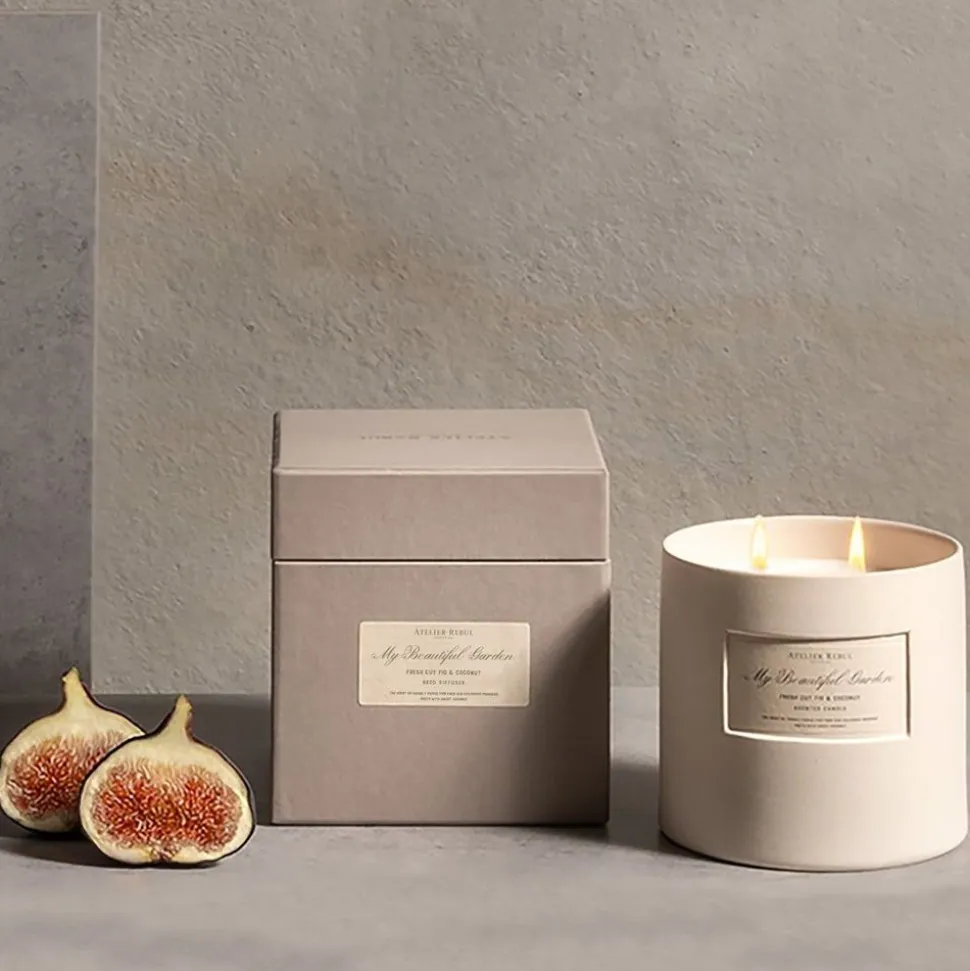 Atelier Rebul Fresh Cut Geurkaars Fig & Coconut 600g