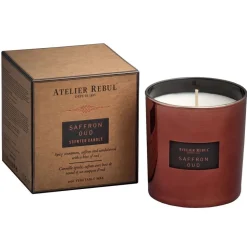 Atelier Rebul Saffron Oud Geurkaars 210g