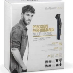 Babyliss MT728E 10-in-1 carbon steel Multitrimmer