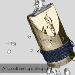 Babyliss Super-X Metal Series neus-, oor- en wenkbrauwtrimmer (goud/blauw)