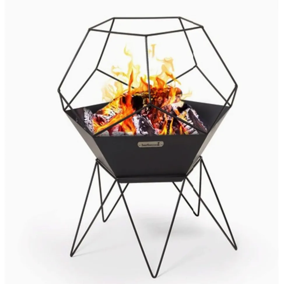 Barbecook Jura vuurkorf uit gelakt plaatstaal 60x60x75cm