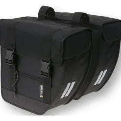 Basil Fietstas dubbel Tour zwart 26L