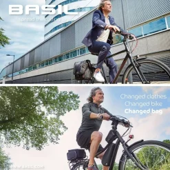 Basil Sport Design - bagagedragertas - 7-15 liter - graphite