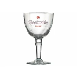 Belgian Beers Westmalle Glas 33cl In Giftbox